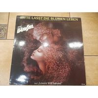 FRANK DUVAL   " BITTE LASST DIE BLUMEN LEBEN" 1986 LP GERMANY TELDEC 626388  -EX/EX