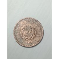 Япония 1 сен 1880 года .