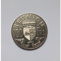 100 франков 1964 Реюньон