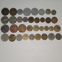 Монеты мира 35 шт.