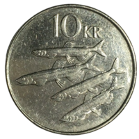 Исландия 10 крон, 2008