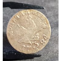 Пруссия 3 гроша 1784 года, С РУБЛЯ без м.ц.!