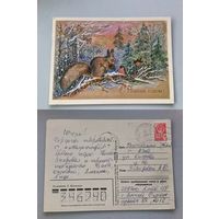 Открытка новогодняя . Худ.Манилова