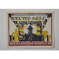 1922 год 10   пфеннигов    Германия