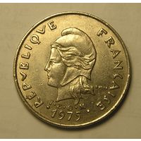 Франц. Полинезия 20 Фр. 1975