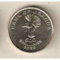 Уганда 500 шиллинг 2022