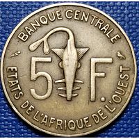 Западная Африка 5 франков 1971 г.