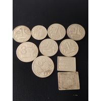 Монеты серебро 999пр