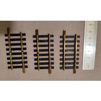 Рельсы прямые L=55mm, 3шт. Fleischmann НО 1:87