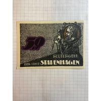 50 пфеннингов (нотгельды) г. Германия.