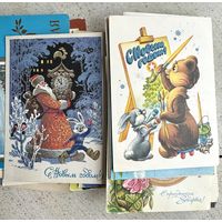 Открытки 70 шт. Подписаны