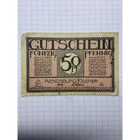 50 пфеннигов (нотгельды) г. Германия - 1312-2