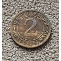 Германия 2 рентенпфеннига, 1924 A