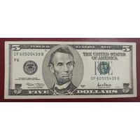 5 долларов США 2001 года, F6. Торг