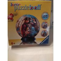 Паззлы шары Ravensburger Пираты-96 элементов+Друзья-60 элементов одним лотом