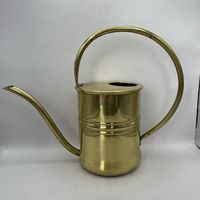 Лейка для цветов латунная (1,0 л). Италия. Арт 3368