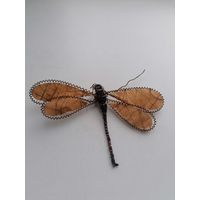 Елочная игрушка СССР Москабель, стрекоза