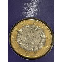 Сан-Марино 1000 лир 2001 ( " Свобода "  / Тираж 30 тысяч )