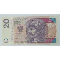 20 злотых 2016г, (возможен обмен).