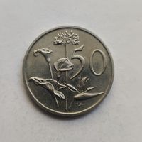 ЮАР 50 центов 1975 г.