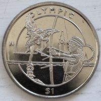 Сьерра-Леоне 1 доллар 2012 год "XXX летние Олимпийские Игры, Лондон 2012 - Стрельба из лука"