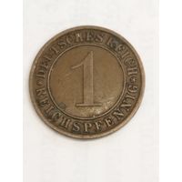 Германия 1 пфенинг 1931 А