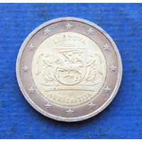 Литва 2 евро 2020 Аукштайтия