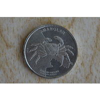 Коста-Рика 50 колонов 2023 Мангровый краб-скакун