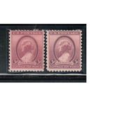 США-1936, (Скотт.784),  **,  Личности, Энтони (одиночка), цвет