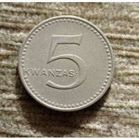 Werty71 Ангола 5 кванза 1975