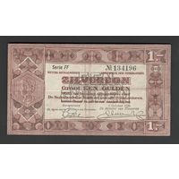 Нидерланды 1 гульден 1938 года. Тип Р-61. Состояние VF+